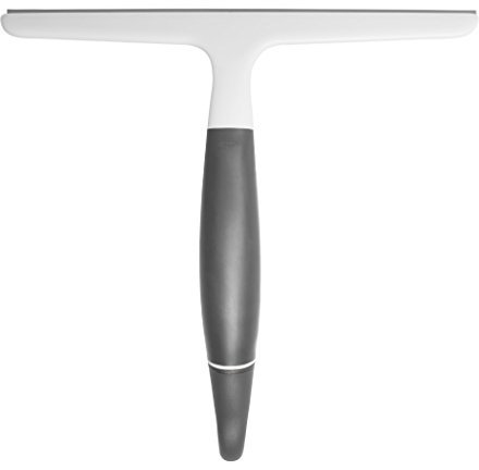OXO Good Grips Window & Shower Squeegee, White/Grey