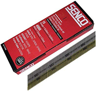 Senco Chisel Smooth Brad Nails Galvanised 15G x 50mm (Pack 4000)
