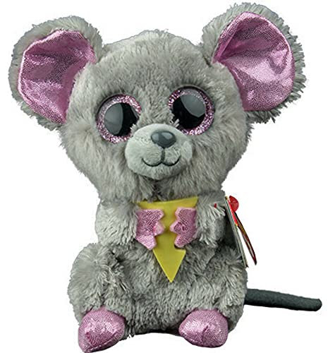 TY Beanie Boo Plush - Squeaker the Mouse 15cm