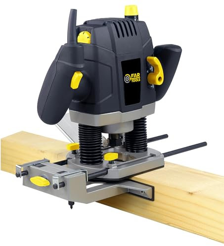 Fartools Défonceuse électrique 1300W Ø8/12mm