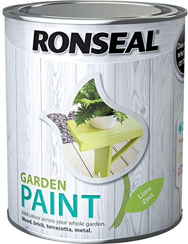 Ronseal Garden Paint 750ml Lime Zest