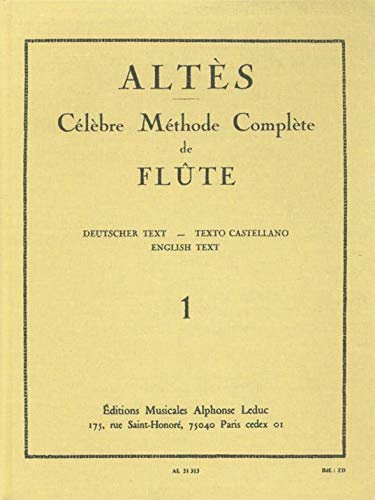 Äldre – Metodo Vol.1 para Flauta (Ed.Original) (Caratge)