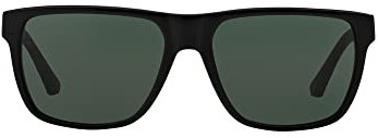 Emporio Armani Herren 501771 Sonnenbrille, Schwarz (Black), 58