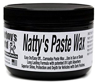 Le Monde de Poorboy Pb-npblk08 World Nattys de Carnauba Cire en pâte, Noir