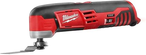 Milwaukee 2426-20 M12 12 Volt Redlithium Ion 20,000 OPM Variable Speed Cordless Multi Tool with Multi-Use Blade, Sanding Pad, and Multi-Grit Papers (Battery Not Included, Power Only)