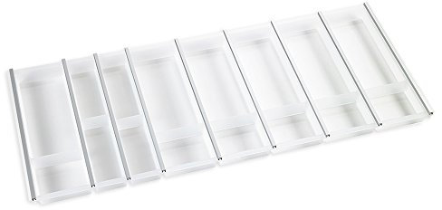 Naber Cuisio 120. Besteckeinsatz, weiß- transluzent