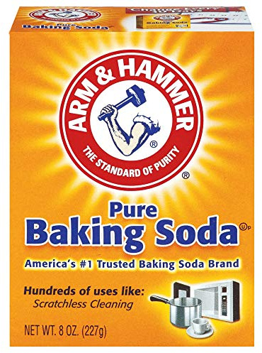 Arm & Hammer Pure Baking Soda, 8oz, Pack of 2