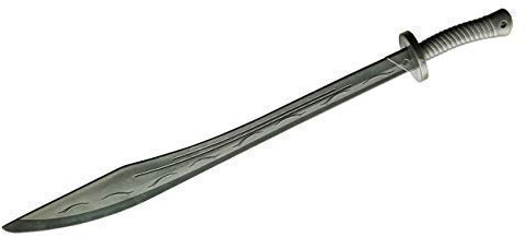 Martial Arts Black Polypropylene Plastic Kung Fu Broadsword Training sword - 37