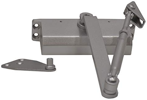 CENTURIONAble & Handy CD10L Max-60kg Silver Hydraulic Door Closer (28730), Multi-Colour