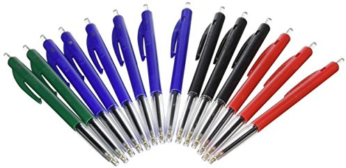 BIC M10 Original Stylos-Bille - Couleurs Assorties, Blister Format Spécial de 14