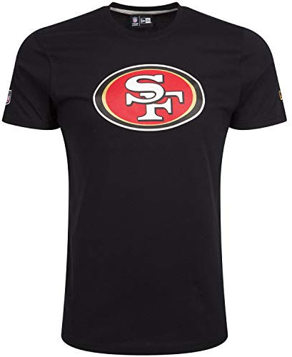 New Era T-Shirt NFL Team Logo Tee San Francisco 49ERS, Black, XL, 11073653