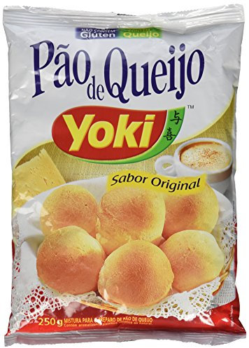 Cheese Bread Mix / Pão de Queijo / Pan de Quejo - Yoki - 8.8oz (200g) (Pack of 4) GLUTEN FREE