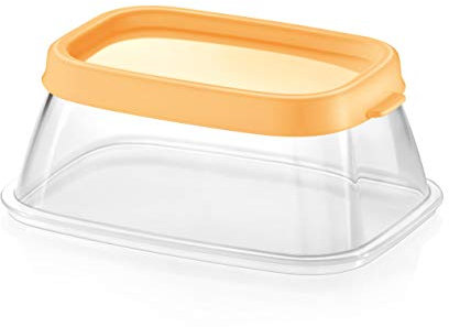 Tescoma 643142 Della Casa Stampo Burro, Plastica, Trasparente/Giallo