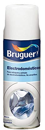 Bruguer Pintura en spray 5198000 Electrodomésticos Blanco 400 ml
