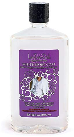 La-Tee-Da Effusion and Fragrance Lamp Oil Refills - 32 oz - WHITE SPORT COAT