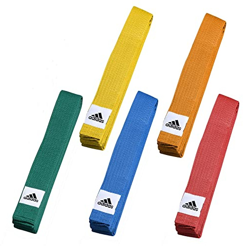 adidas Club, ADIB220D, Gürtel aus Baumwollpiqué, Herren Damen Jungen Unisex, Gelb - Gelb, 260 cm