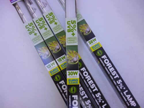 Arcadia Euro Range 5-Percent D3 Forest Reptile Light, 900 mm [Misc.] Arcadia