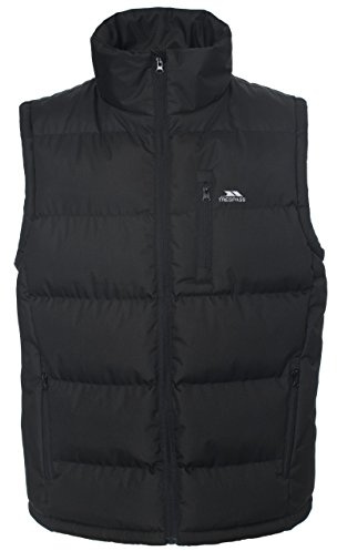 Trespass Mens Clasp Padded Gilet/Bodywarmer (L) (Black)