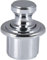 LAMP CR verchromt Druckknopf-Verschluss Drucköffner TLP Messing/Nickel, 120x65 mm