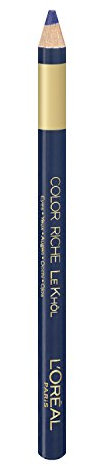 L'Oréal Paris Color Riche Le Khôl, 107 Deep Sea Blue - präziser und farbintensiver Kohl Kajal für perfekt betonte und ausdrucksstarke Augen, 1er Pack (1 x 1,1,5 g)