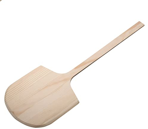 Winco 12 x 13 x 36 Wooden Pizza Peel With 36 Handle
