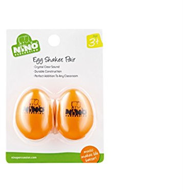 Meinl Egg Shaker Set NINO540OR-2, Orange, 2 pcs - Shaker