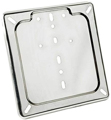 Lampa 90147 Porta Targa in Acciaio Inox - Cromo