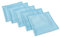The Rag Company, Tücher für Fenster-, Glas-, Spiegel- und Chrom-Detailing – Professionelle koreanische 70/30 Mikrofaser-Mischung, fusselfrei, streifenfrei, 350 g/m², 40 cm x 40 cm, hellblau (5er-Pack)