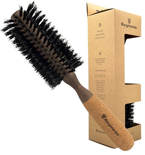 Regincós 20729 Brush - capelli misti - corpo in legno 10 righe - Diametro: 19/55 mm