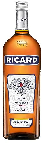 RICARD Pastis de Marseille Apéritif anisé - 45%, 150cl