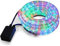 Tubo Luminoso 10 Metri (MT) 180 Luci LED Multicolor con Controller 8 Funzioni, per uso Interno ed Esterno, Decorazioni Luminose Natalizie