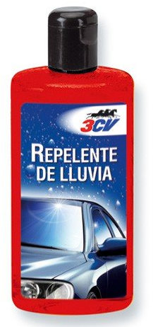 3CV Repelente de Lluvia para aplicación en Cristales 250ml.