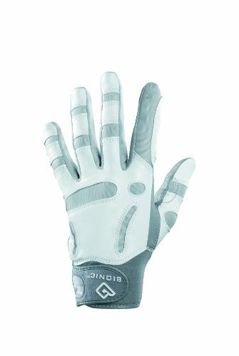 Bionic Women's ReliefGrip Left Hand Golf Glove - White, Large