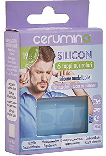 Cerumina Tappi Auricolari Silicon 6 Pezzi - 1 Prodotto