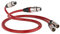 QED QE3280 Reference Evolution Audio-40 Kabel, 0.6m Rot