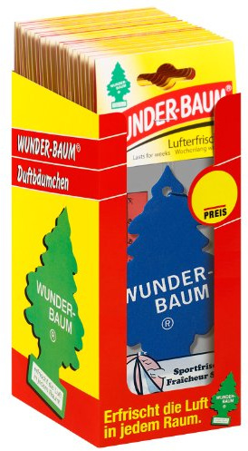 wunder-BAUM 134203/24 luftfräschare låda 24 sportfräschare