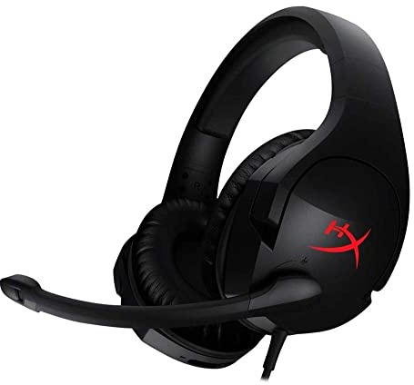 HyperX Cloud Stinger – Gaming Headset, Lightweight, Comfortable Memory Foam, Swivel to Mute Noise-Cancellation Microphone, Works on PC, PS4, PS5, Xbox One, Xbox Series X|S, Nintendo Switch and Mobile
