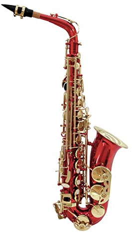 Dimavery SP-30 - Sassofono contralto in Mi bemolle, rosso