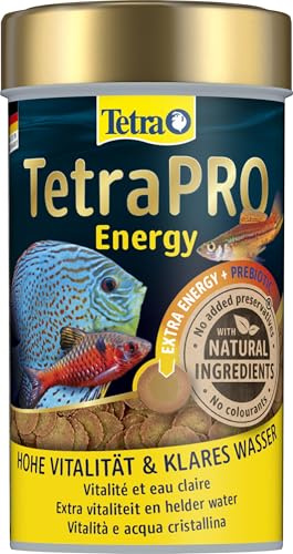Tetra Pro Energy Multi-Crisps – Premium fiskfoder med energikoncentrat för ökad vitalitet, 100 ml burk | Energikoncentrat med krillmjöl | för ökad vitalitet | högt näringsvärde