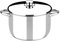 MONIX Optima Olla 24 cm con tapa de acero inoxidable 18/10