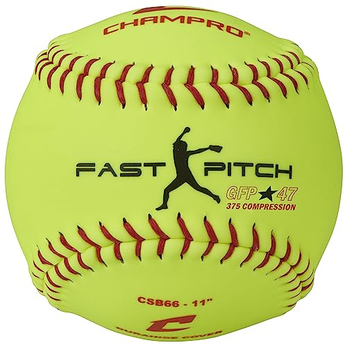 Champro Pratica Softball, Ottica Giallo, 27,9 cm