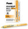 Pentel handy-line S 12 Stück Textmarker einziehbar/wiederaufladbar orange