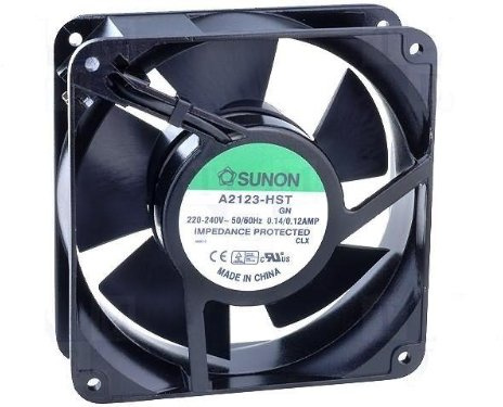 Sunon minifläkt extraktor/intraktor 120 mm / 178 m³/h (A2123-HST)