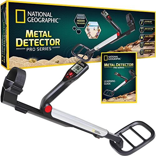 National Geographic PRO Series Metal Detector and Pinpointer Set