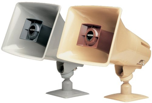 Valcom 15Watt 1Way Paging Horn Gray