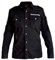 Rammstein Herren Hemd mit langem Arm, Offizielles Band Merchandise Fan Shirt schwarz (L, Schwarz)