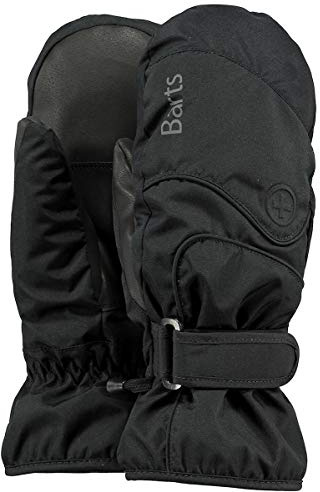 Barts Unisex Basic Ski Mitt Fäustlinge, Schwarz (BLACK 0001), Medium
