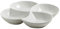 Maxwell & Williams Oslo RP90226 Schüssel, 4-teilig, Porzellan, Weiß, 26,5 cm