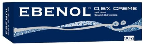 EBENOL 0,5% Creme 30 g - zur Behandlung von Neurodermitis und Entzündungen der Haut