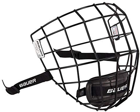 Bauer Facemask Profile II Visier, Größe:M, Farbe:schwarz